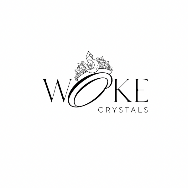 Woke Crystals logo