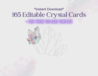 165 Crystal Meanings - Instant Digital Download