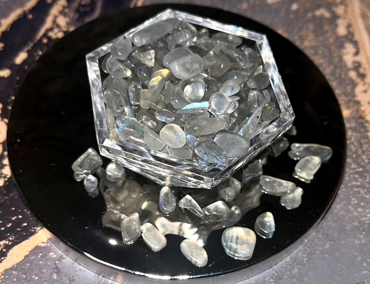 2 oz of Natural Crystal Chips